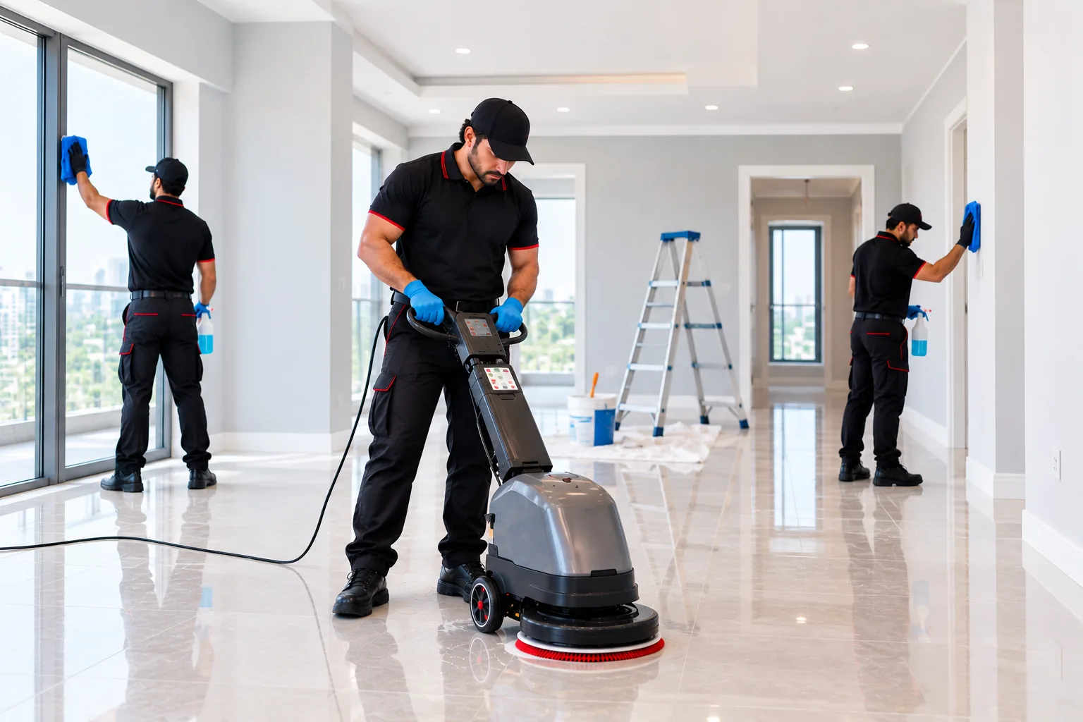 After painting deep cleaning and paint spot removal services Bangalore