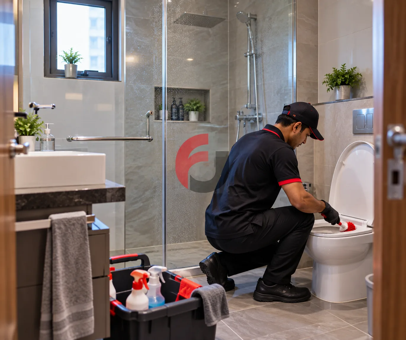 Bathroom descaling and deep cleaning in Bengaluru