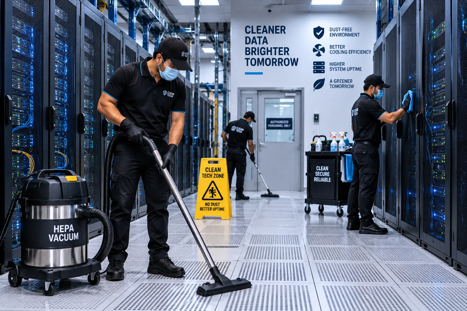 Data center and server room deep cleaning services Bangalore