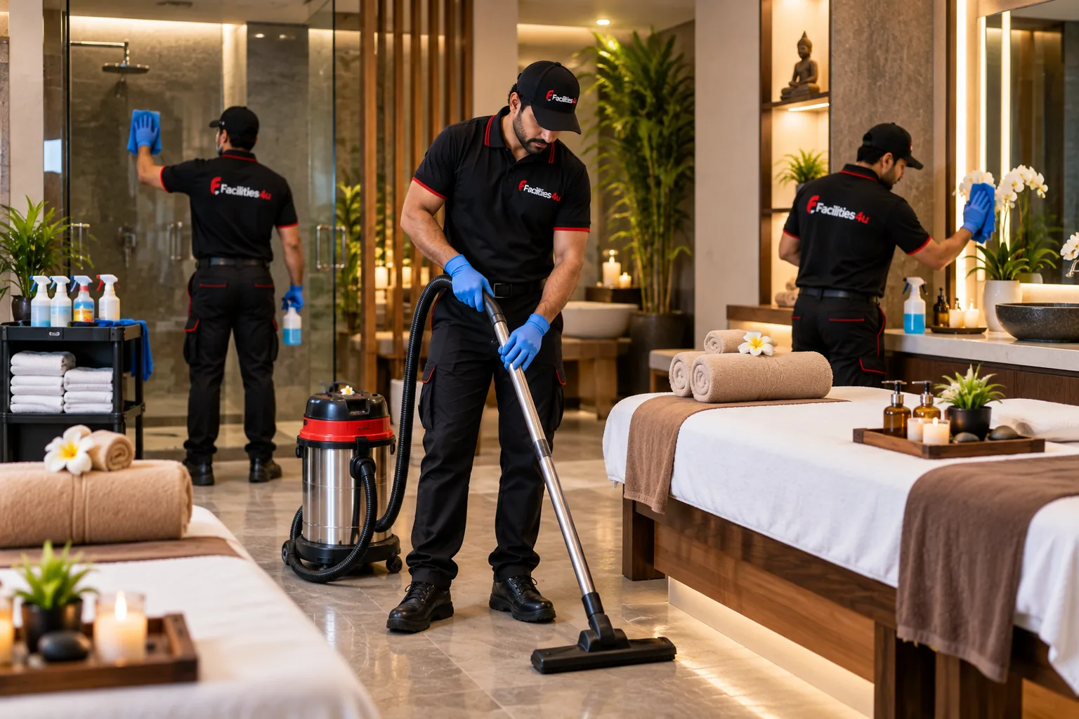 Spa and massage center deep cleaning services in Bengaluru